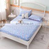 2020 Hot Selling Multi Size Luxury Comfort Floral Printed Fastness Bed Spread 100% Cotton Fabrics Fitted Bedsheet Set For Adult thumbnail-2