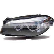 Upgrade to White LED Angel Eyes LED Light Brow HID XENON Headlamp Headlight 2014-2017 for BMW 5 Series F18 Xenon 2011-2013 thumbnail-2