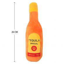 Wholesale Custom Eco Friendly Iq Training Plush Stuffed Whisky Bottle Shaped Squeaky Interactive Pet Toys Dog Chew Toys thumbnail-3