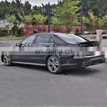 Perfect Fitment Plastic Material WD Style Body Kit for Mercedes Benz E Class W212 Front Bumper Rear Bumper and Side Skirts thumbnail-4