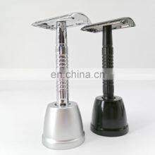 Multicolor Optional Adjustable Butterfly Metal Safety Razor Stand thumbnail-5