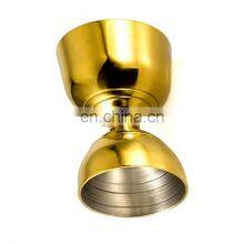 Personalized Head Gold Ring Cocktail Bar Double Bell Japanese Stainless Steel Jigger thumbnail-4