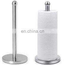 Top Rated Good Grip Space Saving Fancy Kitchen Perfect Tear Wall Standing Paper Towel Holder thumbnail-3