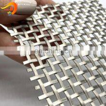 High Quality Wholesale Price Corrugated Metal Woven Mesh Decorative Curtain Mesh Crimped Wire Mesh
