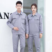 Customized Summer Anti-static Work Suit Set With Reflective Strips thumbnail-2
