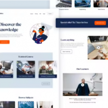 Online Education Website Design | Institute Management Website Design & Development | School Management thumbnail-5
