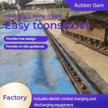 Inflatable Rubber Dam for Water Regulation and Flood Control