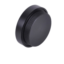 Black POM Rod Pin CNC Machining Turning Machined Plastic End Cap Plug thumbnail-1