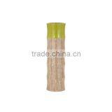 High Quality Best Selling Eco Friendly Spun Bamboo Laccquer Ombre Style Green Vase From Vietnam thumbnail-2