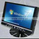 EXW Sell 7INCH Manual Indash Touch Panel With Amplifer Output for Car PC TOUCH SCREEN MONITOR TFT LCD