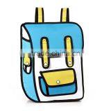 2d 3d Cartoon Bags School Backpack thumbnail-3