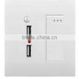 Luxurious Manufacturer Dual USB Ports Switch/USB Multi Charger/Mobile Phone Wall Charger USB thumbnail-4