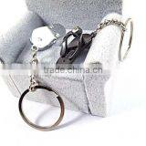 Custom Metal Keychain Promotional Cute Shoes Keychain thumbnail-4