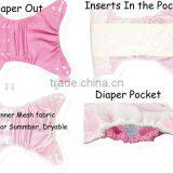 Washable Big Discount Hot Summer Mesh Children Cloth Diaper thumbnail-4