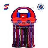 Personalized Fabric Wine Bags Divided Wine Tote Bag thumbnail-1