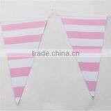 Striped Colorful Paper Flag Banners Party Decoration thumbnail-6