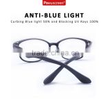 50% Blue Light Blocked anti blue light glasses