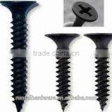Black Plated Flat Head Self Tapping Screw