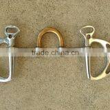 4.75 Kimberwick Snaffle English Bit W/copper Correction Port, Stainless Steel/ Veterinary Instruments and Equipment