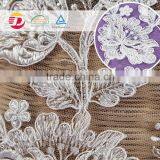 Wholesale Cheap Nylon Cotton Embriodered High Quality African Lace for Dress China Supplier thumbnail-2