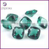 Cushion Cut Green Crystal Quartz Loose Synthetic Quartz