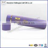 Purple Women's Gold Stampping Leatherette Paper Diploma Roll