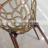 Unique Design Outdoor Furniture Leisure Style Polycarbonate PLASTIC GARDEN CHAIR thumbnail-6