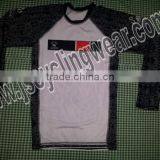 Custom Long Sleeve Spandex/Lycra Sublimation Printed Compression Shirt thumbnail-1