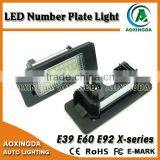 Error Free LED Number Plate Unit for E39 E90 E92 E60 E82