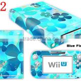 Flowers Protective Skin Decal Sticker Cover for Wii U