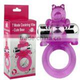 7 Model Cockring Vibe - Cute Bear Sex Products thumbnail-2