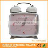 Lovely Metal Twin Bell Alarm Desktop Clock thumbnail-1
