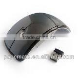 2.4G Coreless Mic Folding Wireless Mouse/foldable Wireless Mouse