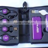Customized logo color computer accessories USB KITS travel tool kits with usb fan, usb light, hub, mouse