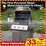 Smokeless European Indoor Stove Top Outdoor Gas Barbeque /bbq Grill Quality Choice thumbnail-3