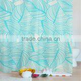 New Printed Polyester Hotel Bath Shower Curtain thumbnail-1