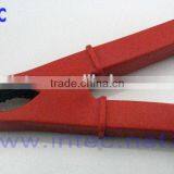 Jumper Wires Alligator Crocodile Roach Test Clip Plastic Handles Crocodile clips 100mm red color I00160