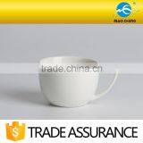 White Durable Ceramic Espresso Cup With Saucer thumbnail-2