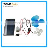 Solar Fan DIY kits with mini motor for educational usage