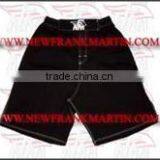 Mens Mma-Board Short Black Plain FM-896-g-4 thumbnail-1