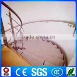 Wood Tread Metal Arc Stair for House Project Used in Indoor thumbnail-5