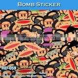 HD-055 High Quality Printing Sticker Bomb Car Body Sticker Paper thumbnail-5