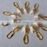 White Color Tortoise Key Ring-antique Nautical Solid Gifted Key Ring 13451 thumbnail-4