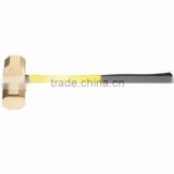 Non sparking non magnetic safety copper brass hammer