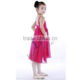 C2147 Long Girls Chiffon Skirt Dance Dress Ballet Costume thumbnail-5