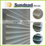 25mm 20mm Bottom up Polyester Fabric Pleated Blinds Plissee no Cord Very Safety for Kids thumbnail-6