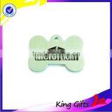 Dog Tag ,bone Shape Metal Dogtag,dog Name Tag ,dog Tag With Engarved and Printed Logo thumbnail-1