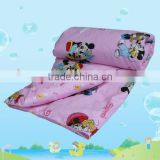 high quality and printed cotton silk quilt