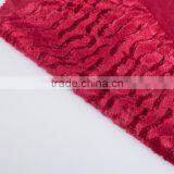 100% Polyester Knitting Velvet Emboss Decoration Home Textile Fabric Brush Dot Pattern Cushion Fabric