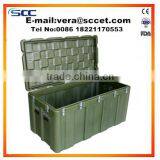 Waterproof Military Box Durable Army Chest Produced by One Piece Roto Molding